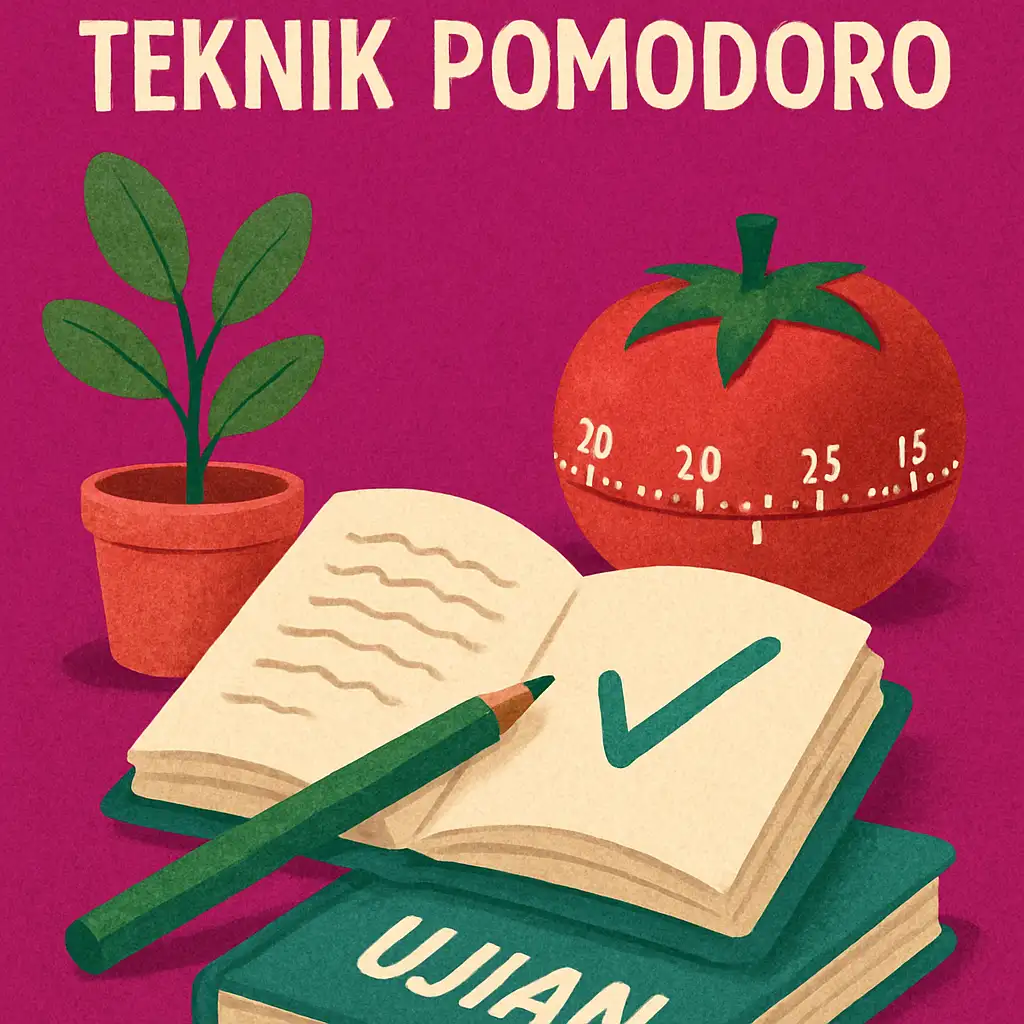 Persiapan Ujian dengan Menggunakan Teknik Pomodoro